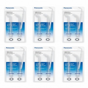 Сменные насадки (6 блистерів) для ирригатора Panasonic WEW-0982-X503-AS3